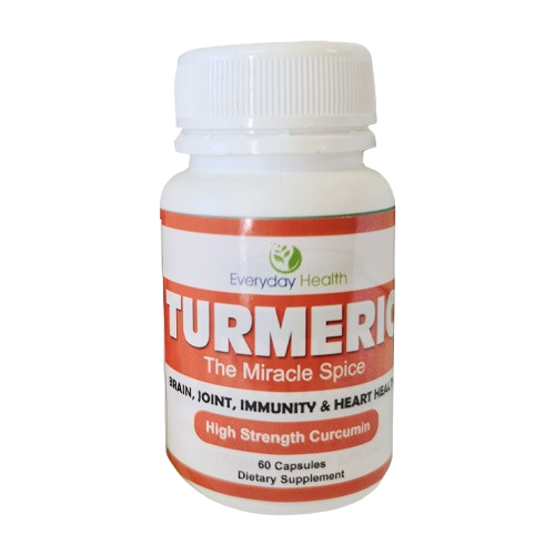 Turmeric Curcumin - 60 Capsules - Miracle Spice