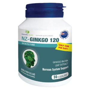 NZ-Ginkgo 120 - 30 Capsules - 120mg Ginkgo Biloba