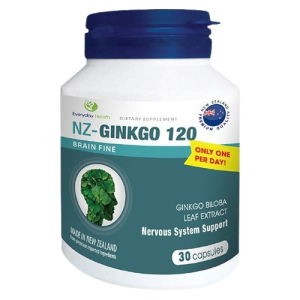 NZ-Ginkgo 120 - 30 Capsules - 120mg Ginkgo Biloba