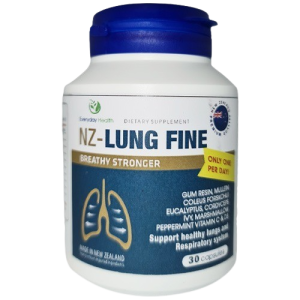 NZ Lung Fine - 30 Capsules - Lung Health